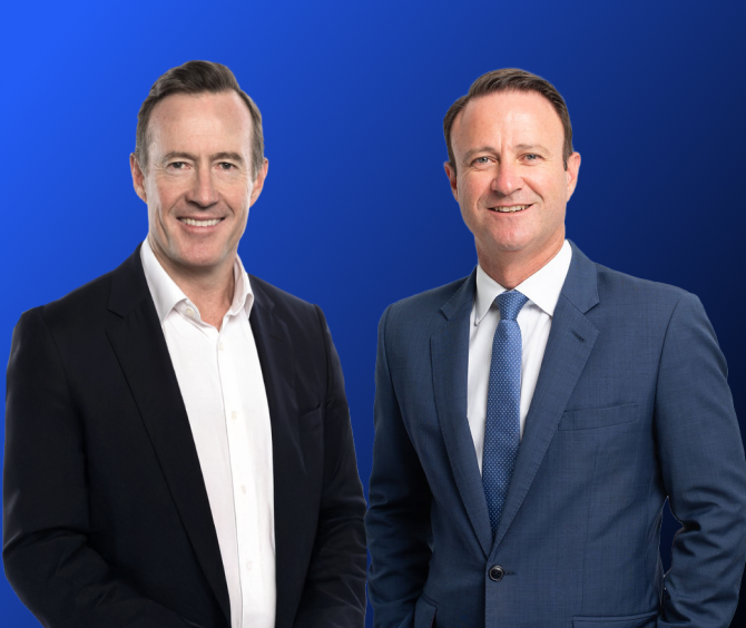 Scott Leney and Christian Colombera